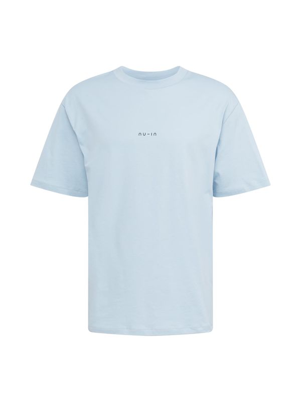 NU-IN NU-IN Тениска 'Reni'  светлобежово / светлосиньо / оранжево / черно