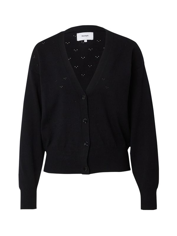 NÜMPH NÜMPH Плетена жилетка 'EDNA'  черно