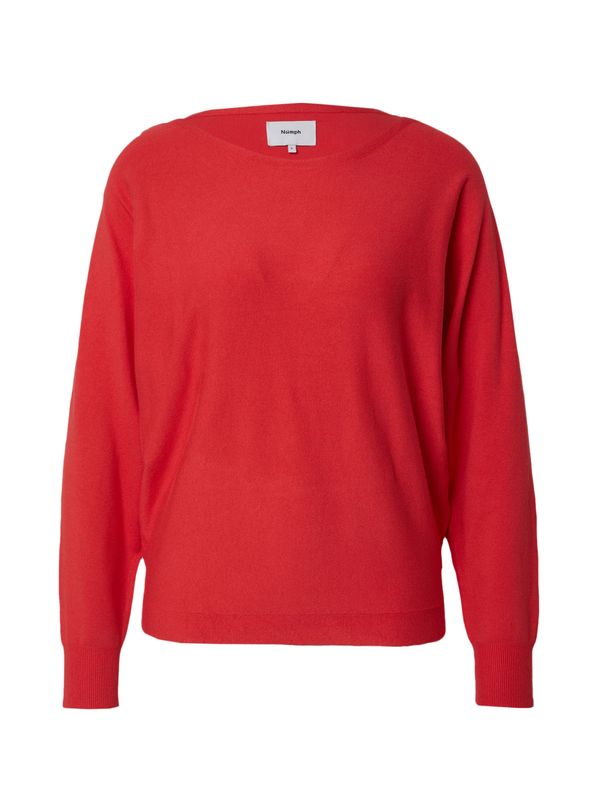 NÜMPH NÜMPH Пуловер 'DAYA'  червено