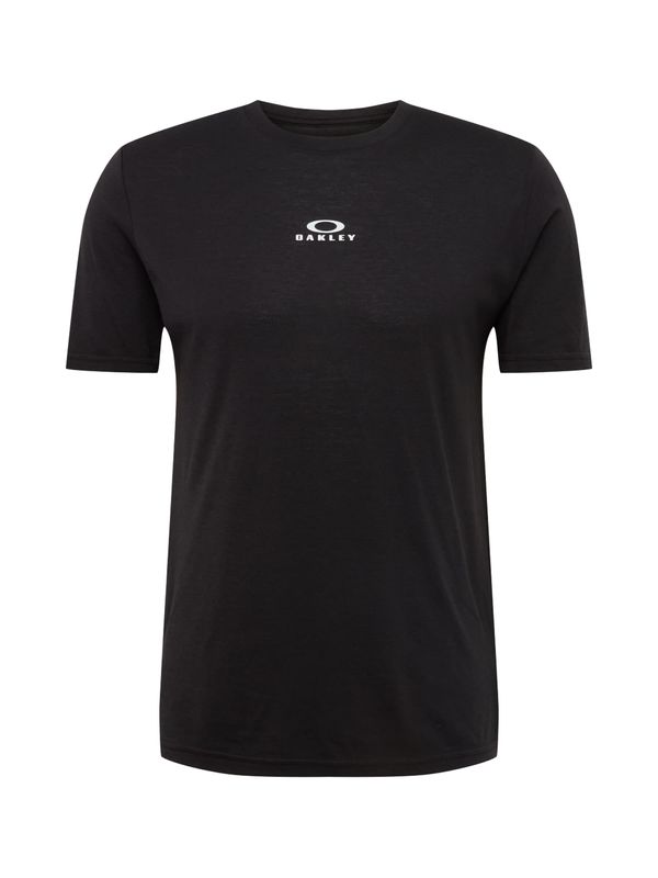 OAKLEY OAKLEY Функционална тениска 'Bark New'  черно / бяло