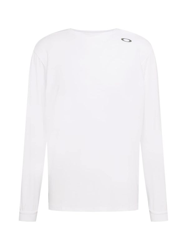 OAKLEY OAKLEY Функционална тениска 'LIBERATION SPARKLE'  сиво / бяло