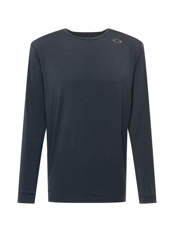 OAKLEY OAKLEY Функционална тениска 'LIBERATION SPARKLE'  сиво / черно