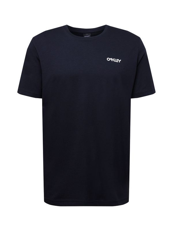 OAKLEY OAKLEY Функционална тениска 'Marble'  опушено синьо / черно / бяло