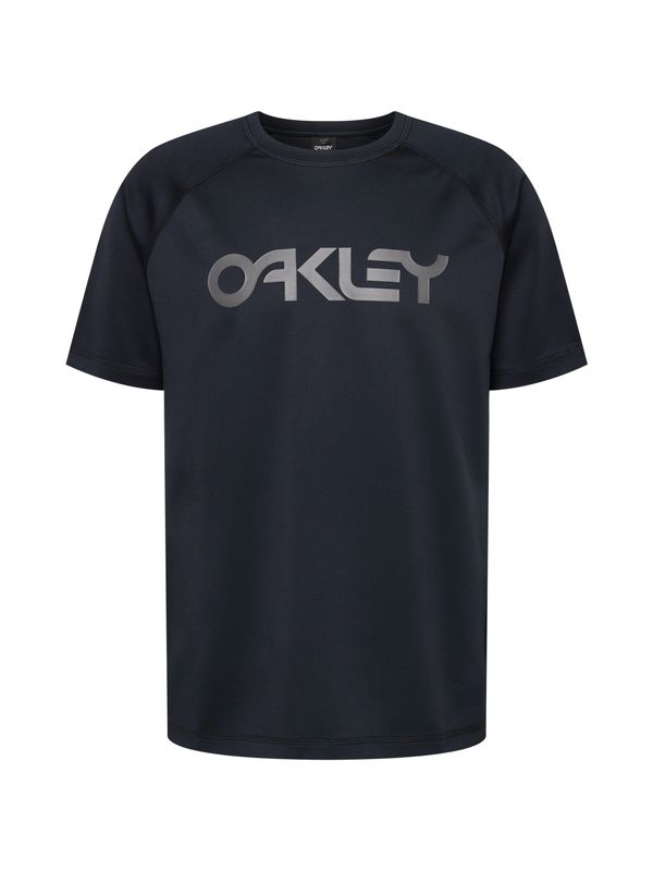 OAKLEY OAKLEY Функционална тениска 'Seal Bay'  сиво / черно