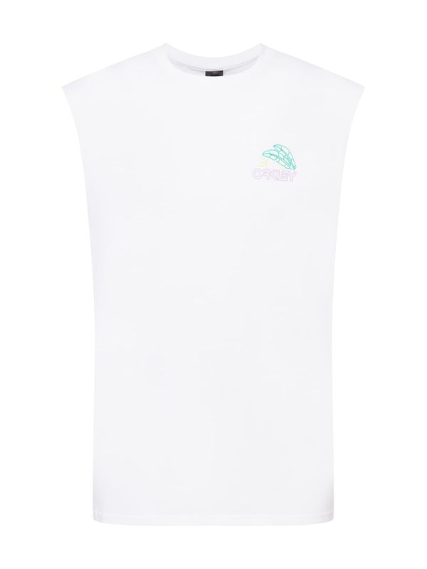 OAKLEY OAKLEY Функционална тениска 'Sunrise'  тюркоазен / жълто / люляк / бяло