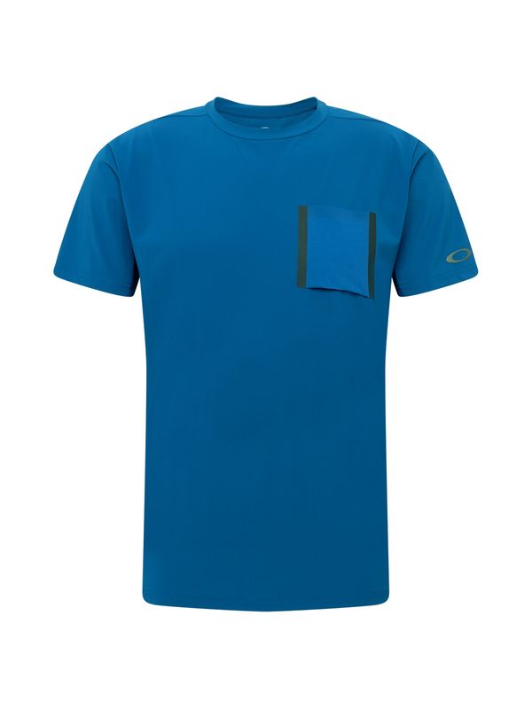 OAKLEY OAKLEY Функционална тениска  тъмносиньо / тъмнозелено