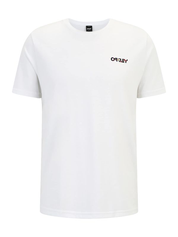 OAKLEY OAKLEY Функционална тениска 'Wynwood'  нефритено зелено / лилав / черно / бяло