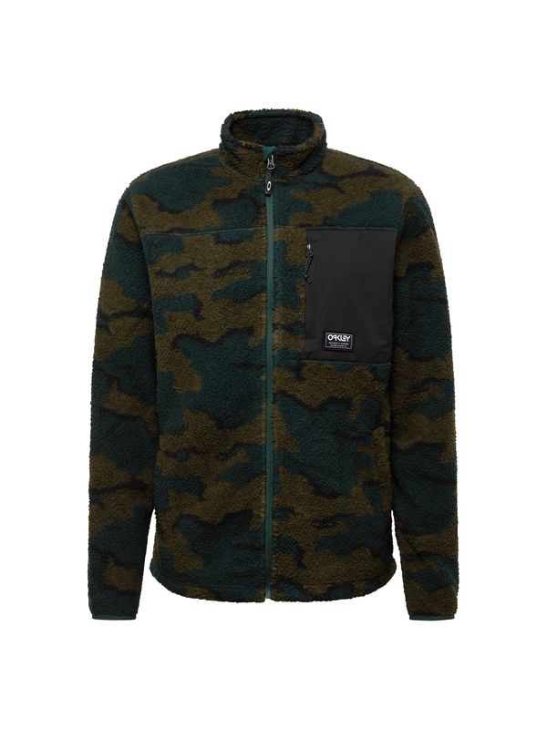 OAKLEY OAKLEY Функционално поларено яке 'MOUNTAIN FIRE'  морскосиньо / каки / бяло