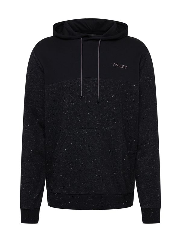 OAKLEY OAKLEY Спортен блузон  черно / черен меланж