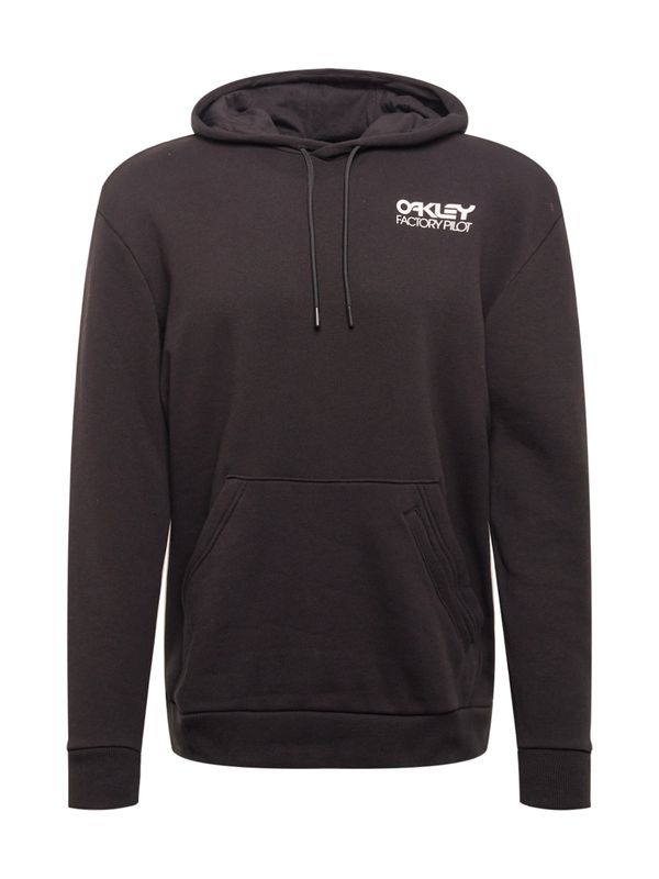 OAKLEY OAKLEY Спортен блузон 'FREERIDE'  черно / бяло