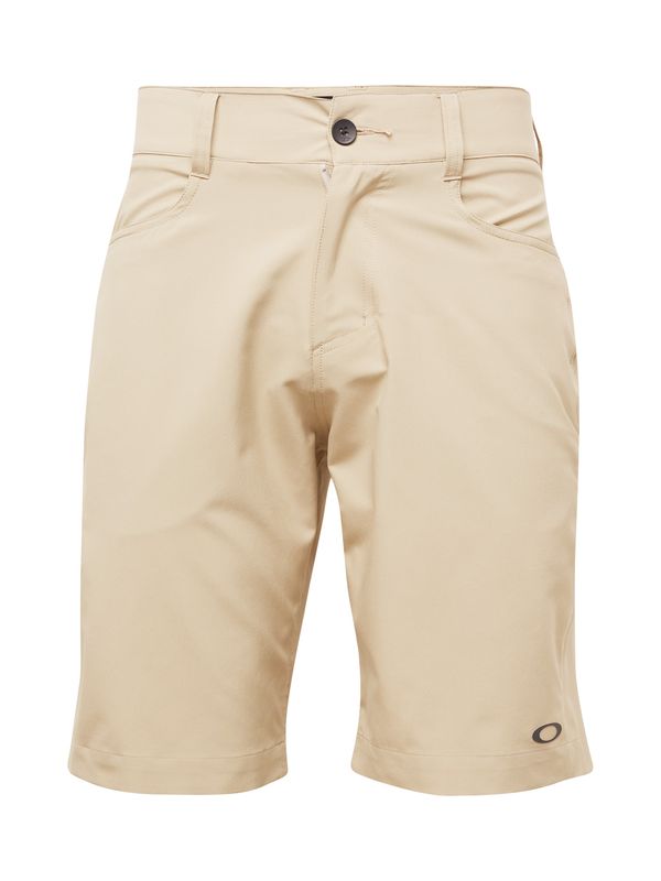 OAKLEY OAKLEY Спортен панталон 'BASELINE'  бежово / черно