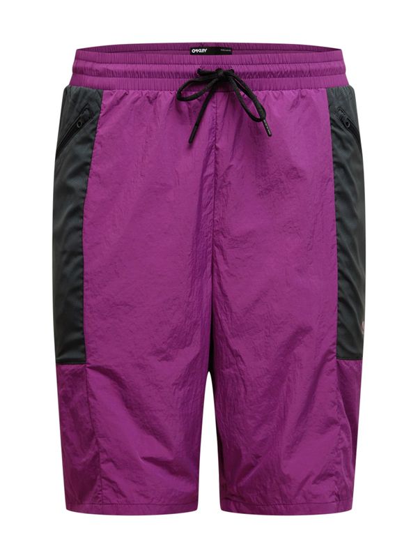 OAKLEY OAKLEY Спортен панталон  тъмнолилаво / черно