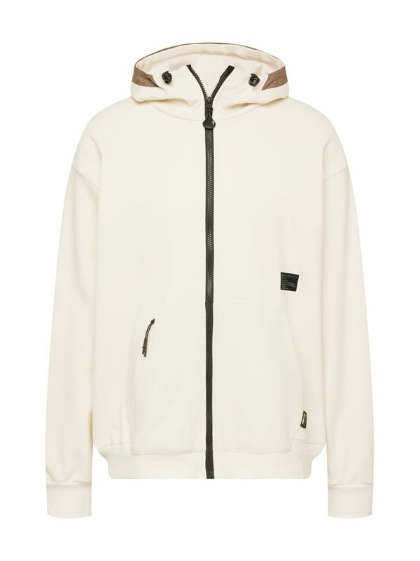 OAKLEY OAKLEY Спортна жилетка с качулка  светлобежово