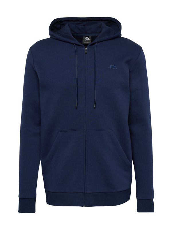 OAKLEY OAKLEY Спортна жилетка с качулка  тъмносиньо