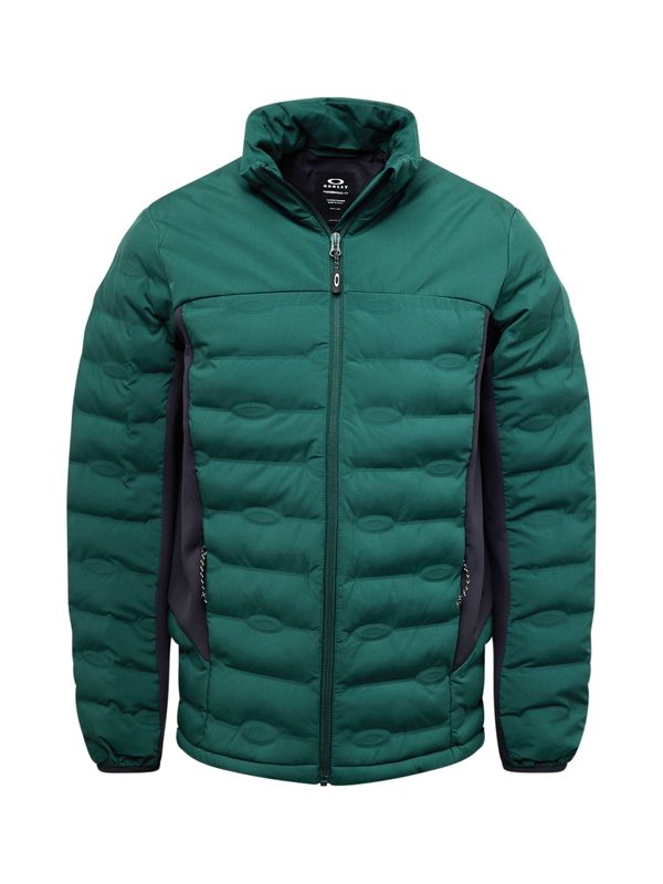 OAKLEY OAKLEY Яке Outdoor  смарагдово зелено / черно