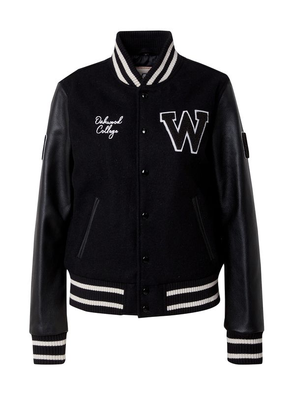 OAKWOOD OAKWOOD Преходно яке 'GRADUATE'  черно / бяло