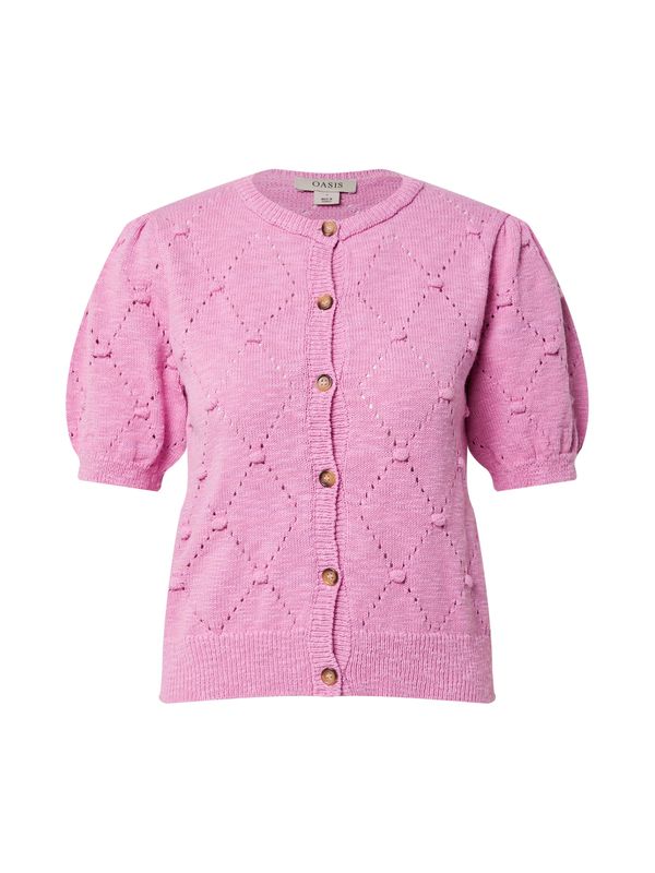 Oasis Oasis Плетена жилетка 'Bobble'  розово