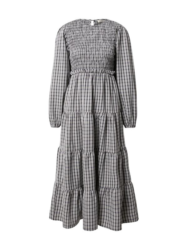 Oasis Oasis Рокля  графитено сиво / бяло