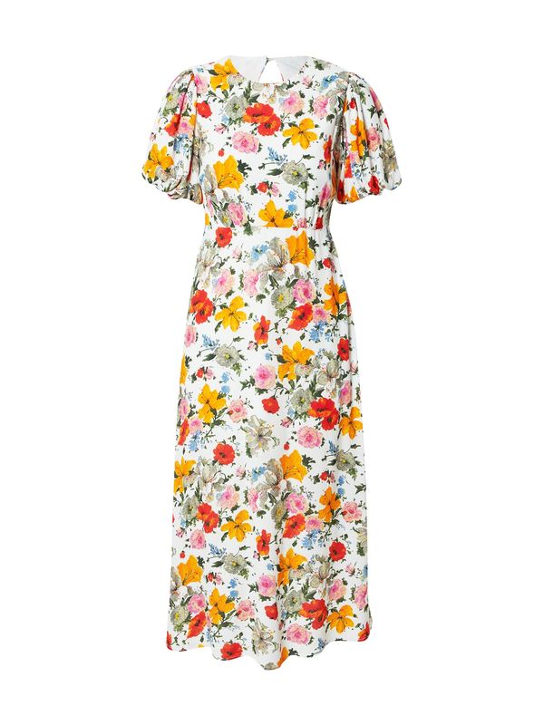 Oasis Oasis Рокля  слонова кост / светлосиньо / оранжево / светлорозово