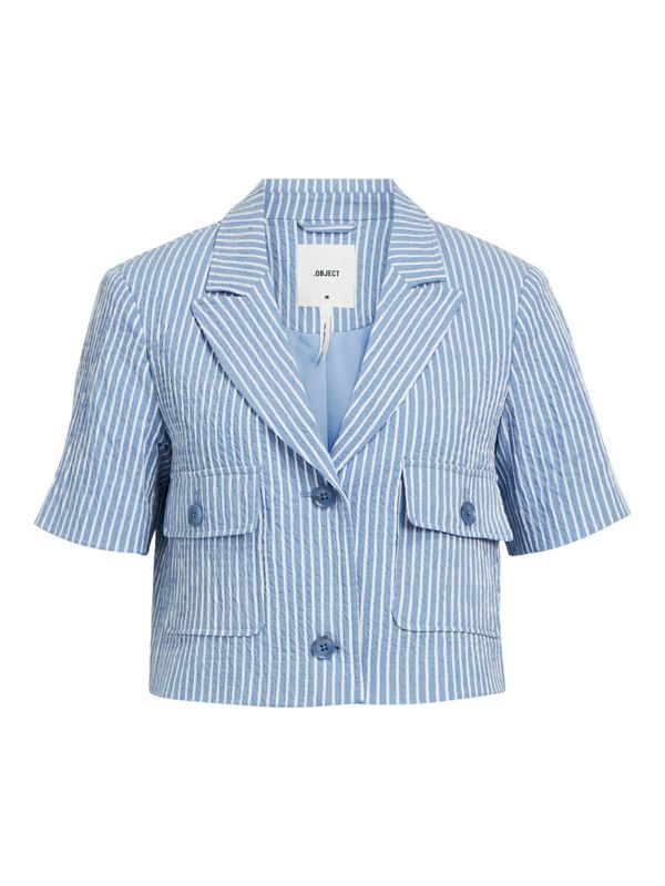 OBJECT OBJECT Блейзър 'Maya'  светлосиньо / мръсно бяло