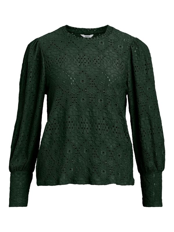 OBJECT OBJECT Блуза 'Feodora'  елхово зелено