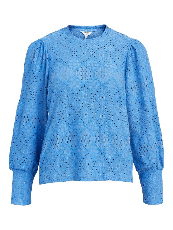 OBJECT OBJECT Блуза 'Feodora'  светлосиньо