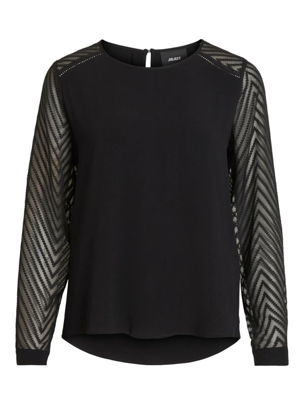 OBJECT OBJECT Блуза 'Zoe'  черно
