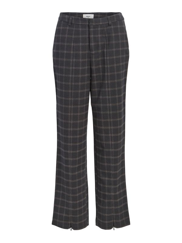 OBJECT OBJECT Панталон 'Brenda'  сиво / черно