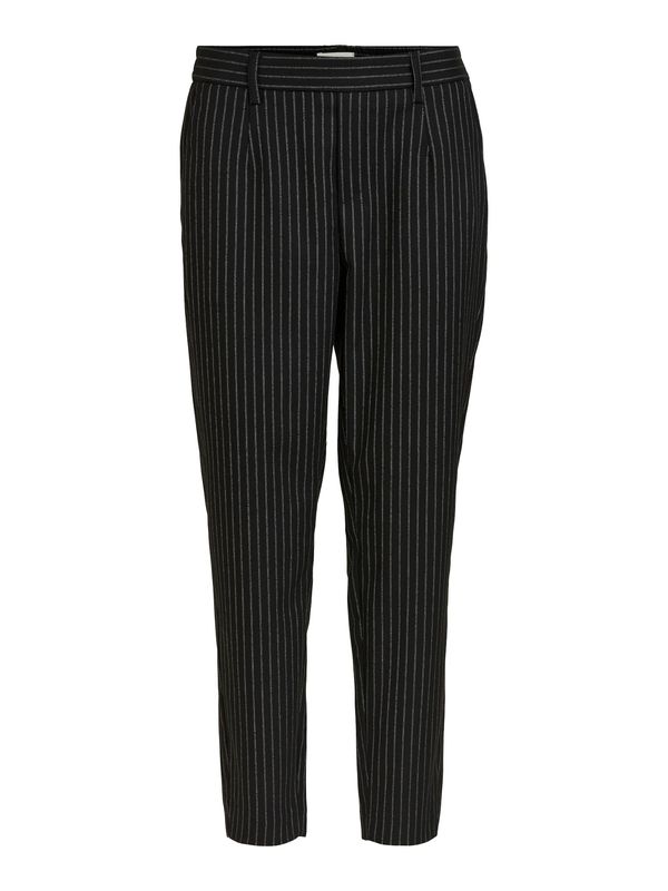 OBJECT OBJECT Панталон Chino 'Lisa'  черно / бяло