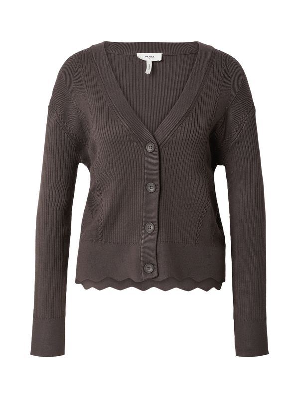 OBJECT OBJECT Плетена жилетка 'DORIS'  базалтово синьо