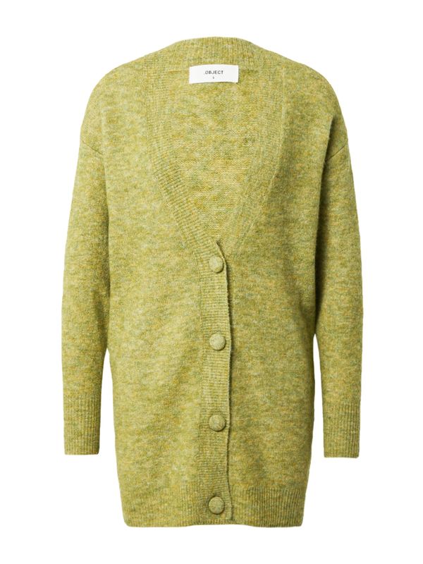 OBJECT OBJECT Плетена жилетка 'ELLIE'  светлозелено