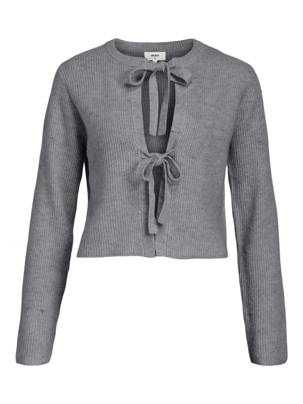OBJECT OBJECT Плетена жилетка 'Parvi'  сив меланж