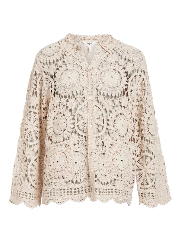 OBJECT OBJECT Плетена жилетка 'PETRA'  бежово