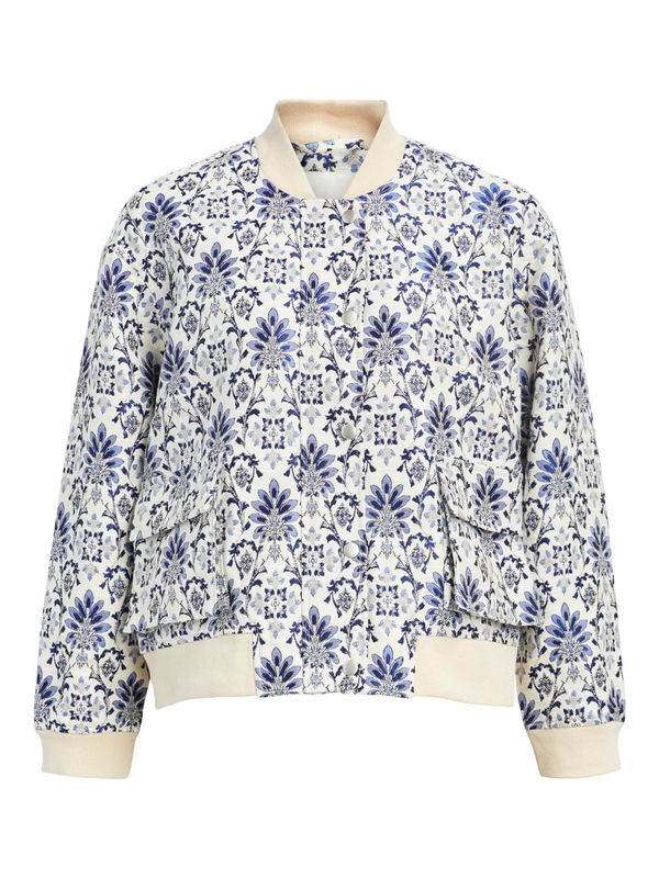 OBJECT OBJECT Преходно яке 'KALI'  синьо / светлосиньо / сиво / бял памук