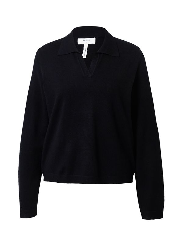 OBJECT OBJECT Пуловер 'Thess'  черно