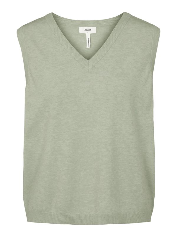 OBJECT OBJECT Пуловер 'Thess'  светлосиво