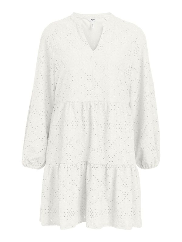 OBJECT OBJECT Рокля 'Broderie'  бяло