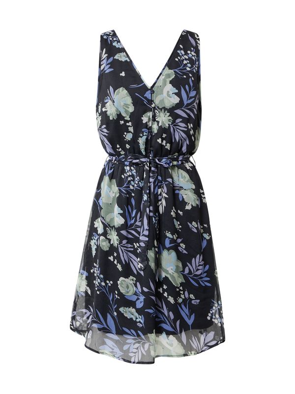 OBJECT OBJECT Рокля 'FIOLA'  опушено синьо / нощно синьо / пастелно синьо