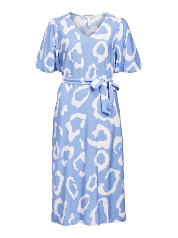 OBJECT OBJECT Рокля 'Jacira'  светлосиньо / бяло