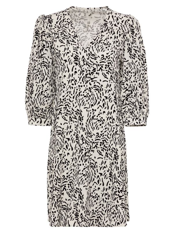 OBJECT OBJECT Рокля 'OBJAGNETA ELENI'  черно / бяло