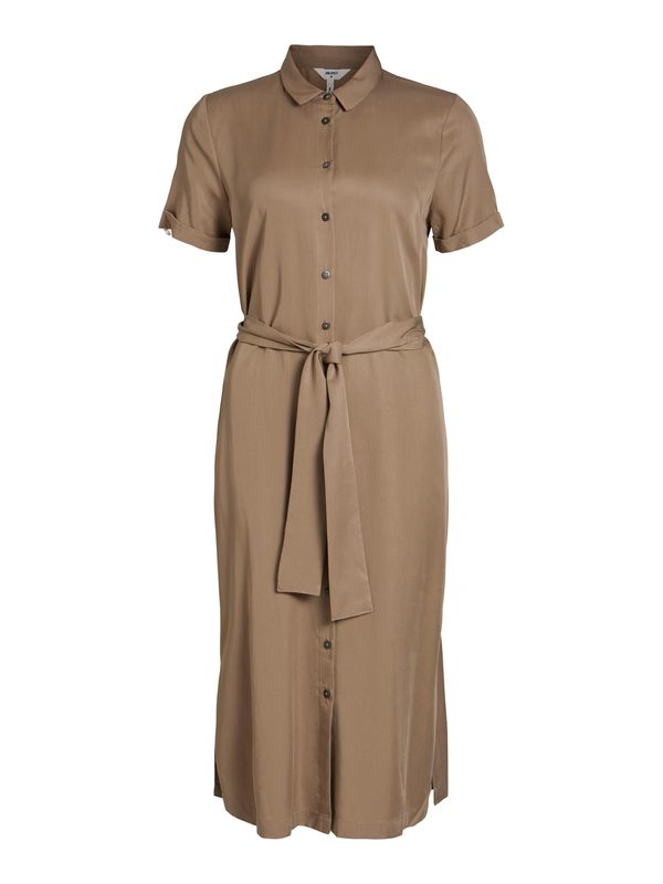 OBJECT OBJECT Рокля тип риза 'Isabella'  светлокафяво
