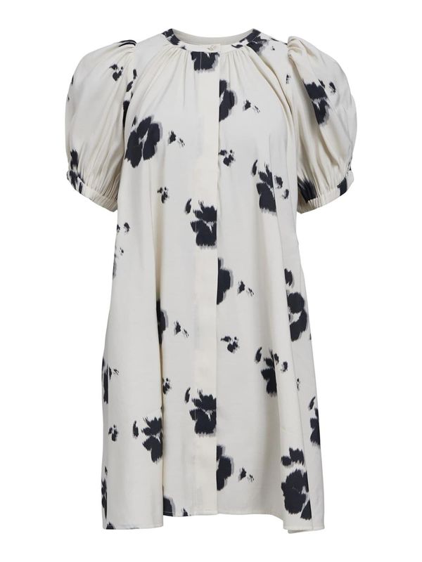 OBJECT OBJECT Рокля тип риза 'Jenny'  светлобежово / сиво / черно