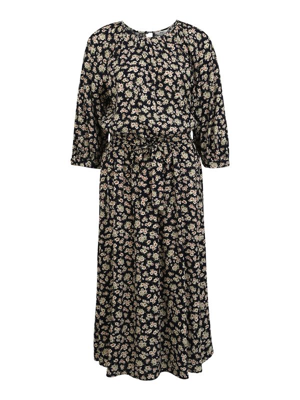 OBJECT Tall OBJECT Tall Рокля 'Anmira'  бежово / тъмносиньо / маслина / бледорозово