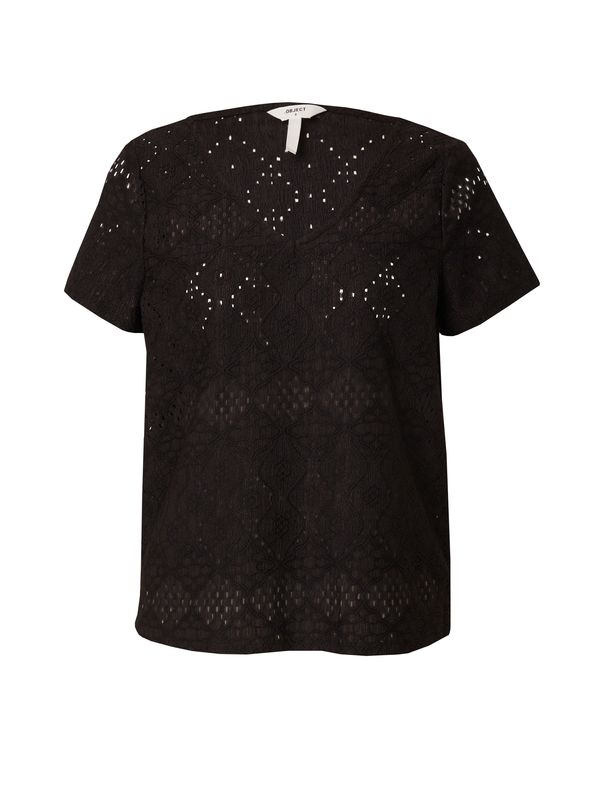 OBJECT OBJECT Тениска 'Feodora'  черно