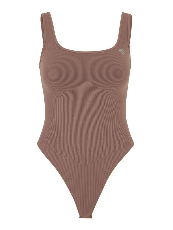 OCEANSAPART OCEANSAPART Блуза боди 'Sydney'  кафяво