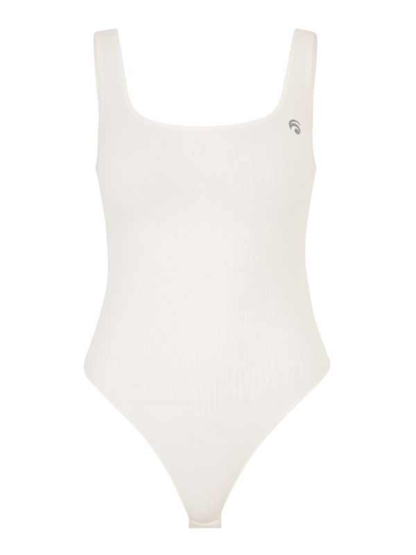 OCEANSAPART OCEANSAPART Блуза боди 'Sydney'  сиво / мръсно бяло