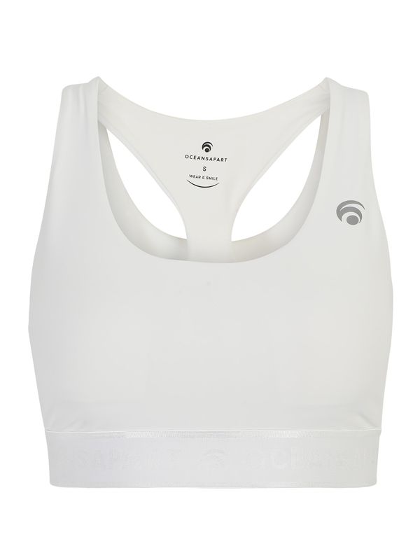 OCEANSAPART OCEANSAPART Спортен сутиен 'Dacy'  светлосиво / бяло