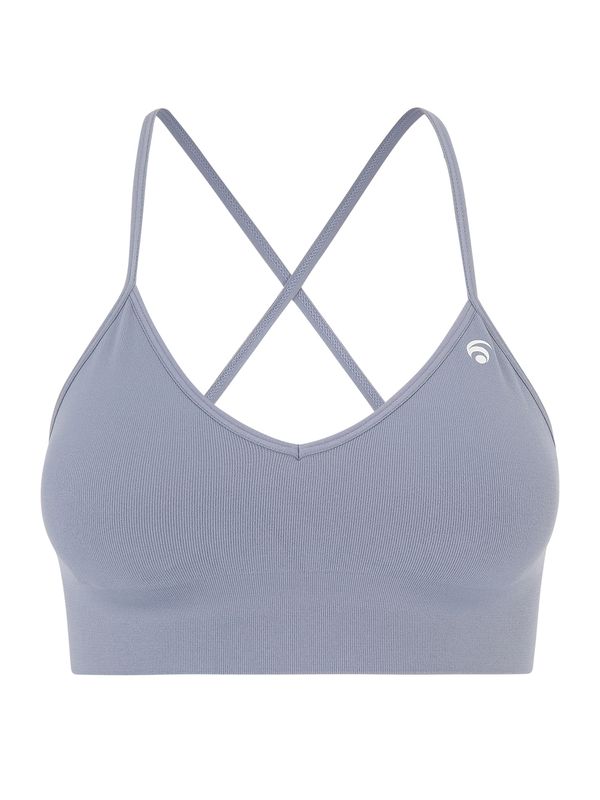 OCEANSAPART OCEANSAPART Спортен сутиен 'Soho'  опушено синьо / бяло