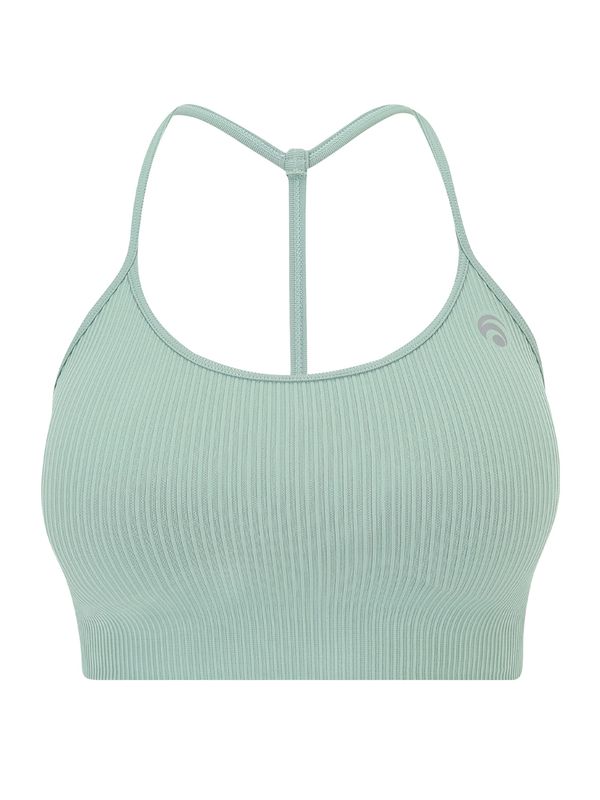 OCEANSAPART OCEANSAPART Спортен сутиен 'Sydney'  сребърно сиво / нефритено зелено