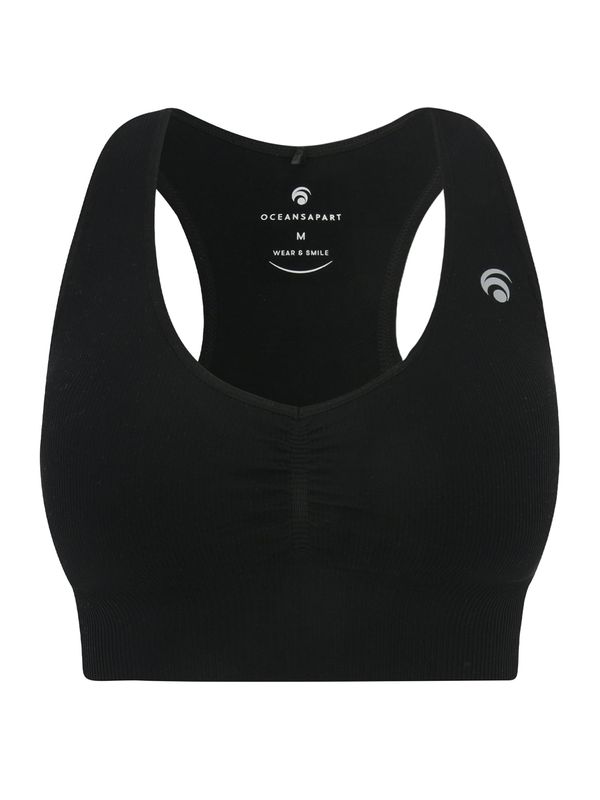 OCEANSAPART OCEANSAPART Спортен сутиен 'Venice'  черно / бяло